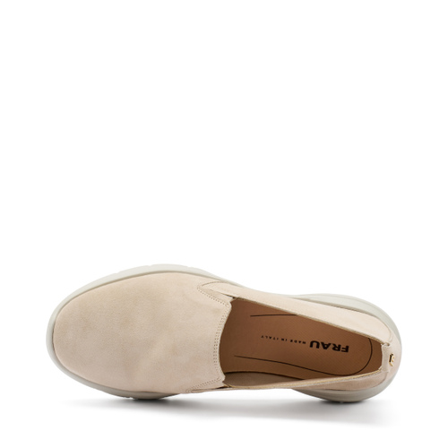 Extraleichter Slip-On aus Veloursleder - Frau Shoes | Official Online Shop