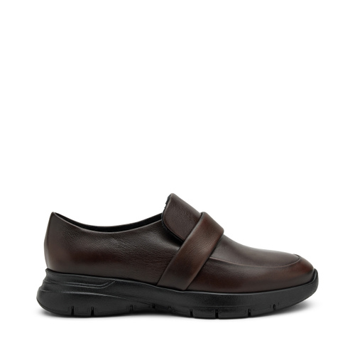 Sporty leather slip-ons - Frau Shoes | Official Online Shop