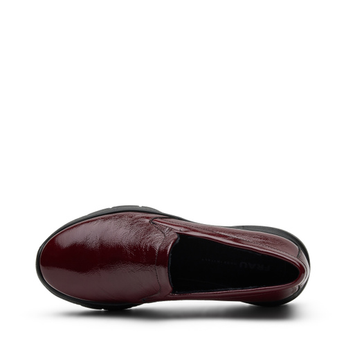 Sporty patent leather slip-ons - Frau Shoes | Official Online Shop
