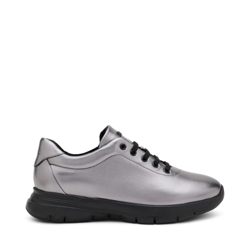Sporty foiled leather sneakers - Frau Shoes | Official Online Shop