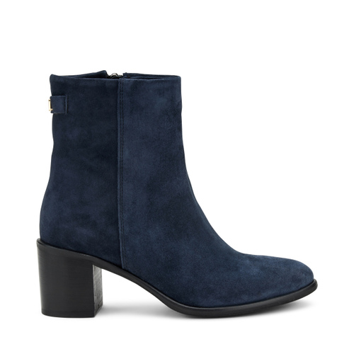 Pointed-toe suede ankle boots - Frau Shoes | Official Online Shop