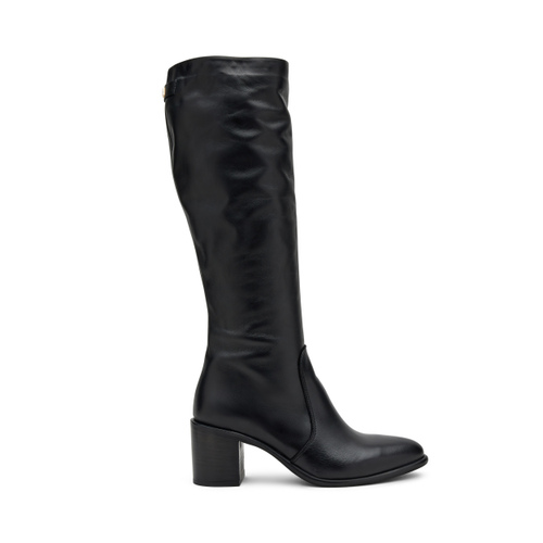Heeled leather knee-high boots - Frau Shoes | Official Online Shop