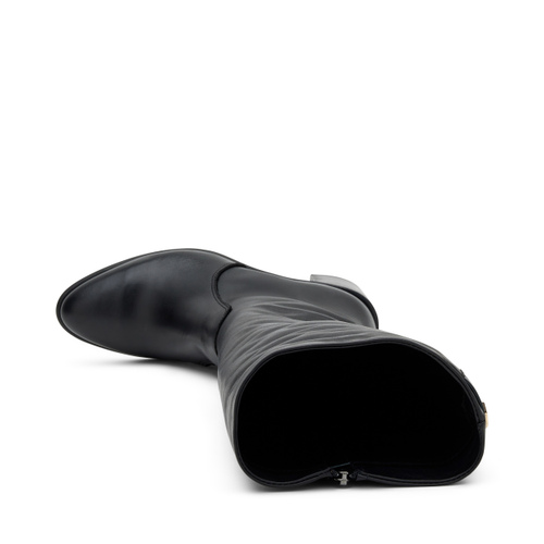 Stivale alto in pelle con tacco - Frau Shoes | Official Online Shop