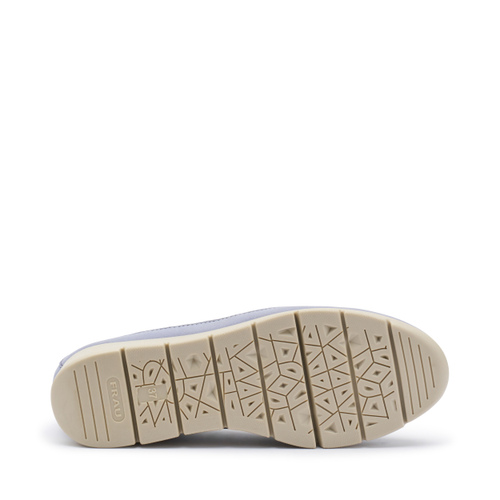 ComfortTech-Ballerinas aus gestanztem Nubukleder - Frau Shoes | Official Online Shop