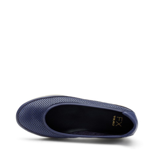 Ballerina comfort in pelle punzonata - Frau Shoes | Official Online Shop