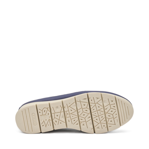 ComfortTech-Ballerinas aus gestanztem Leder - Frau Shoes | Official Online Shop