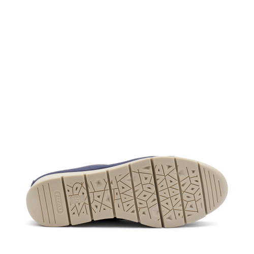 ComfortTech-Mokassin aus Leder mit Spange - Frau Shoes | Official Online Shop