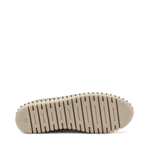 Slip-On aus gelasertem Nubukleder - Frau Shoes | Official Online Shop