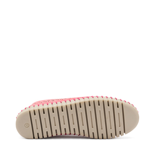 Laser-etched nubuck slip-ons - Frau Shoes | Official Online Shop
