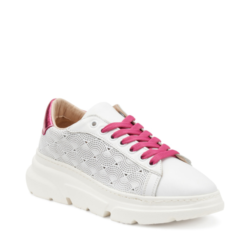 Sneakers traforata in pelle - Frau Shoes | Official Online Shop