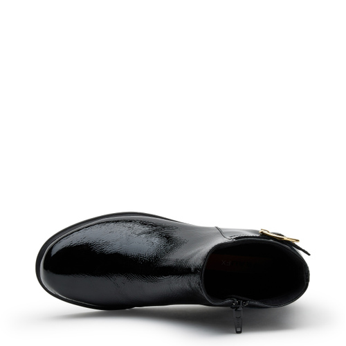 Comfort-Stiefelette aus Lackleder - Frau Shoes | Official Online Shop