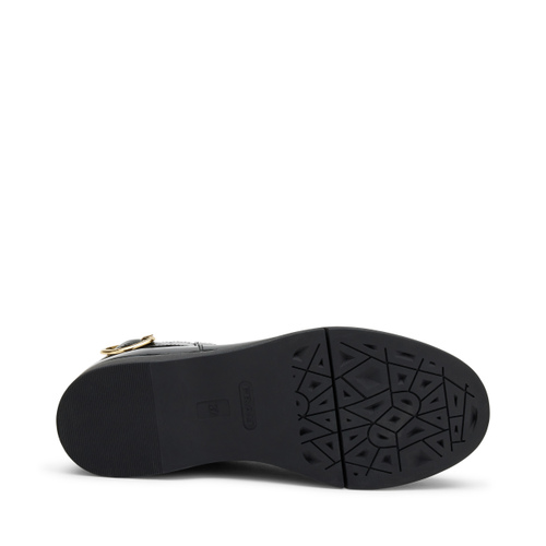 Comfort-Stiefelette aus Lackleder - Frau Shoes | Official Online Shop