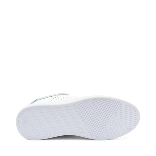 ComfortTech-Sneaker aus gestanztem Leder - Frau Shoes | Official Online Shop