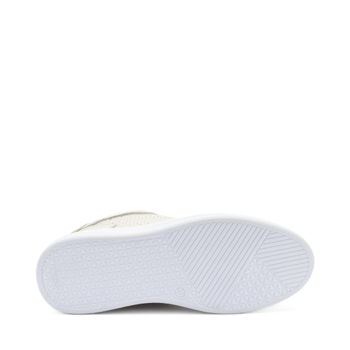 ComfortTech-Sneaker aus gestanztem Nubukleder - Frau Shoes | Official Online Shop