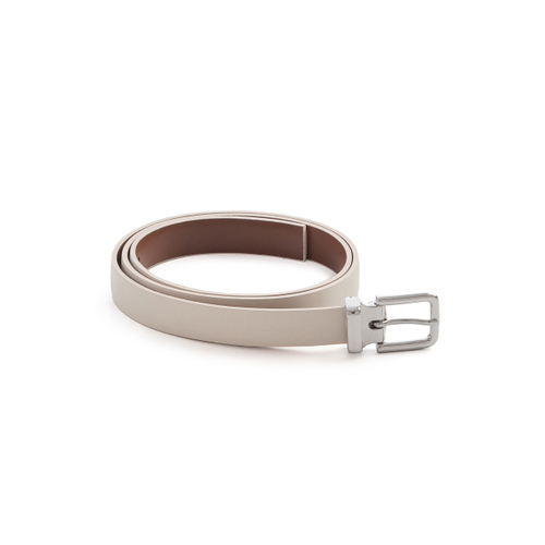 Elegant, thin two-tone leather belt - Frau Shoes | Official Online Shop