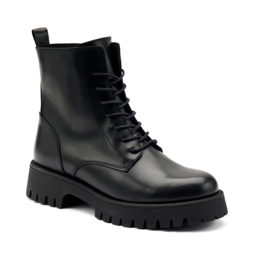 Combat boots with lug sole - Frau Shoes | Official Online Shop