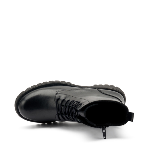 Combat boots with lug sole - Frau Shoes | Official Online Shop