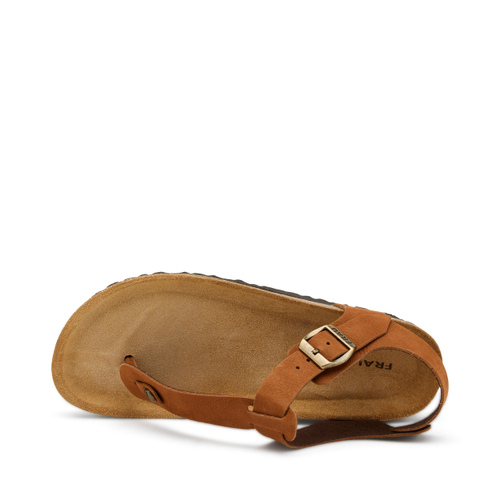 Nubuck thong sandals - Frau Shoes | Official Online Shop