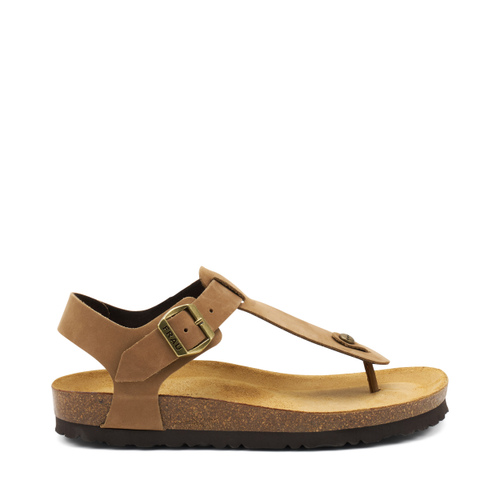 Nubuck thong sandals Col. Sand Frau