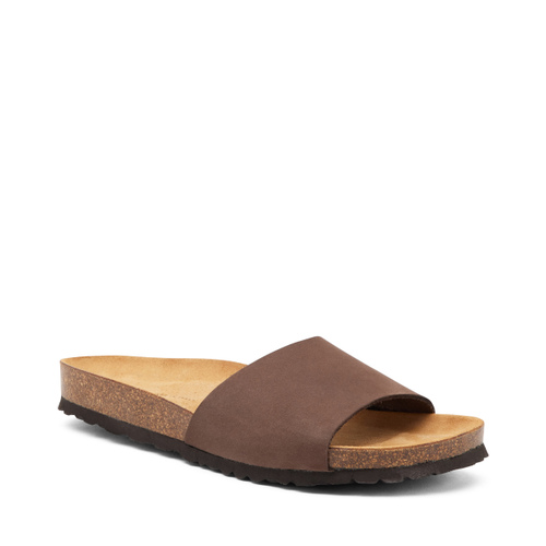 Basic nubuck strap sliders - Frau Shoes | Official Online Shop