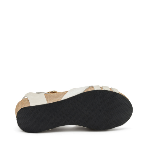 Sandalo in nabuk con zeppa - Frau Shoes | Official Online Shop