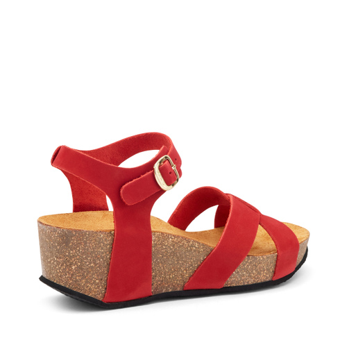 Crossover-strap wedge sandals - Frau Shoes | Official Online Shop