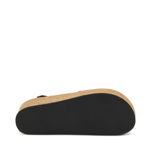 Sandalo platform in pelle scamosciata - Frau Shoes | Official Online Shop