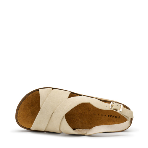 Sandalo slingback in pelle scamosciata con platform - Frau Shoes | Official Online Shop