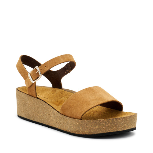 Sandalo platform a fascia in pelle scamosciata - Frau Shoes | Official Online Shop