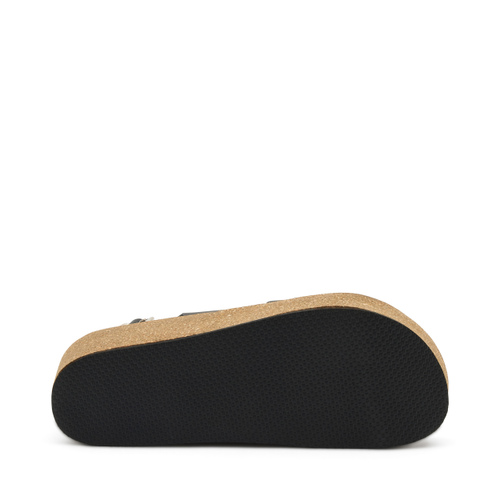 Leather platform slingback sandals - Frau Shoes | Official Online Shop