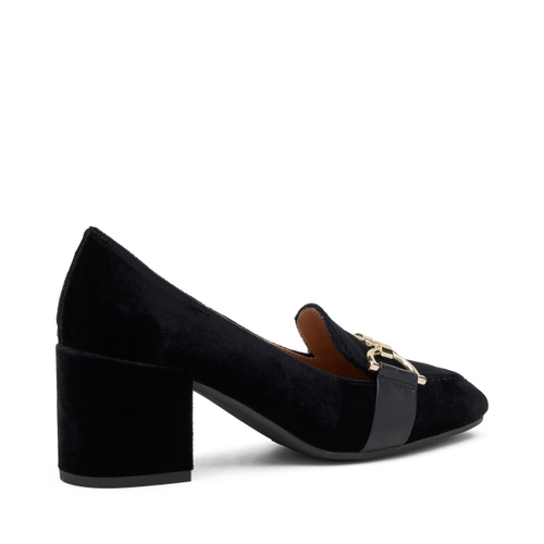 Heeled velvet loafers - Frau Shoes | Official Online Shop