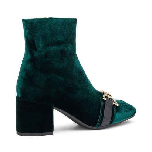 Heeled velvet ankle boots - Frau Shoes | Official Online Shop
