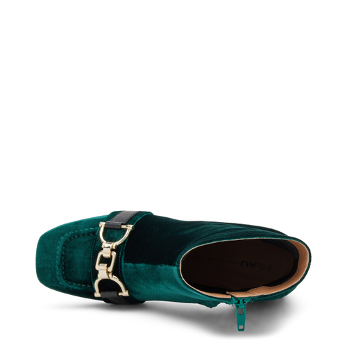 Heeled velvet ankle boots - Frau Shoes | Official Online Shop