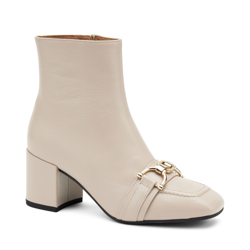 Leather ankle boots with clasp detail - Frau Shoes | Official Online Shop