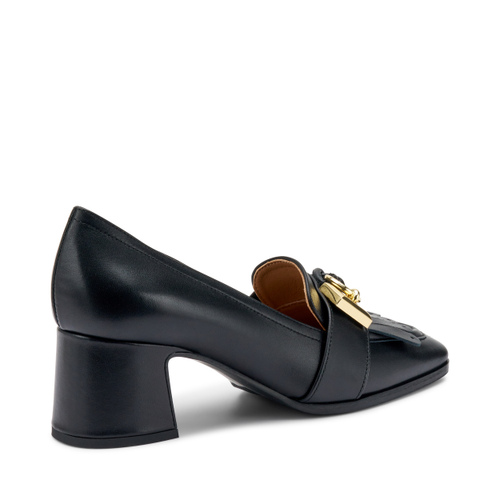 Leather pumps with fringing - Frau Shoes | Official Online Shop