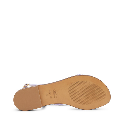 Sandalo con fascette in ecopelle intrecciata - Frau Shoes | Official Online Shop