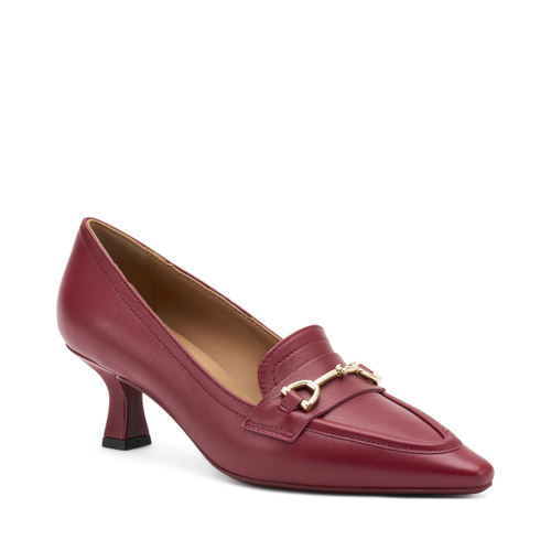 Leather pumps with clasp detail - Frau Shoes | Official Online Shop