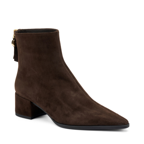 Heeled suede ankle boots - Frau Shoes | Official Online Shop