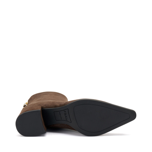 Heeled suede ankle boots - Frau Shoes | Official Online Shop