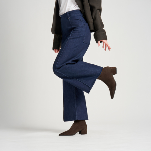 Heeled suede ankle boots - Frau Shoes | Official Online Shop