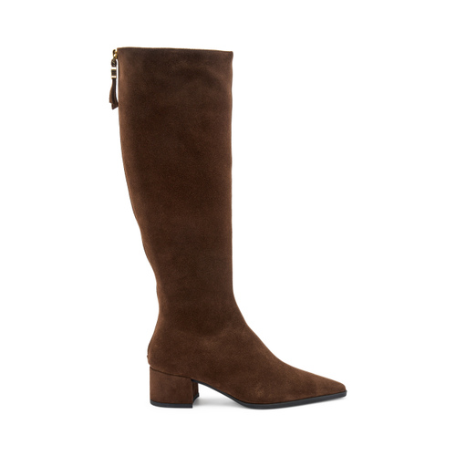 Heeled suede boots - Frau Shoes | Official Online Shop