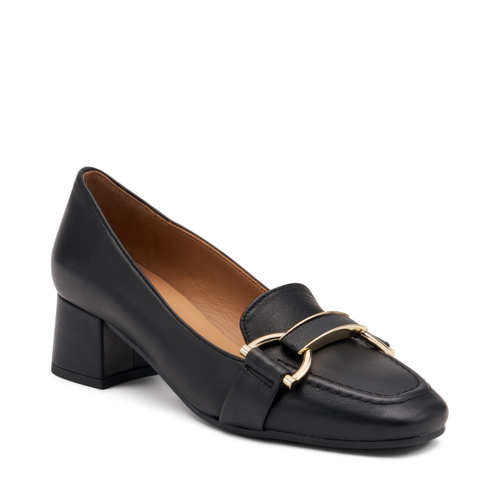 decolleté in pelle con morsetto - Frau Shoes | Official Online Shop