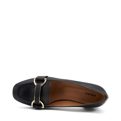 Leather pumps with clasp detail - Frau Shoes | Official Online Shop