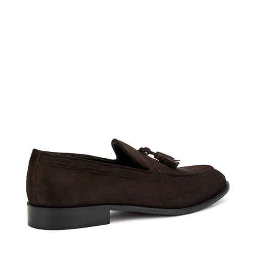 Suede loafers with tassels - Frau Shoes | Official Online Shop