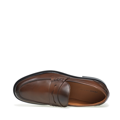 Leather loafers with leather sole - Frau Shoes | Official Online Shop