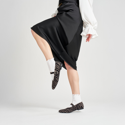 Fabric ballet flats - Frau Shoes | Official Online Shop