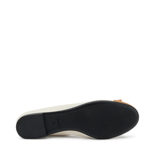 Ballerina in pelle bicolore - Frau Shoes | Official Online Shop