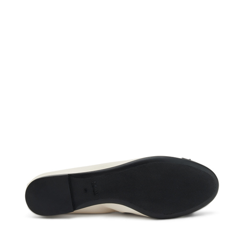 Two-tone leather ballet flats - Frau Shoes | Official Online Shop