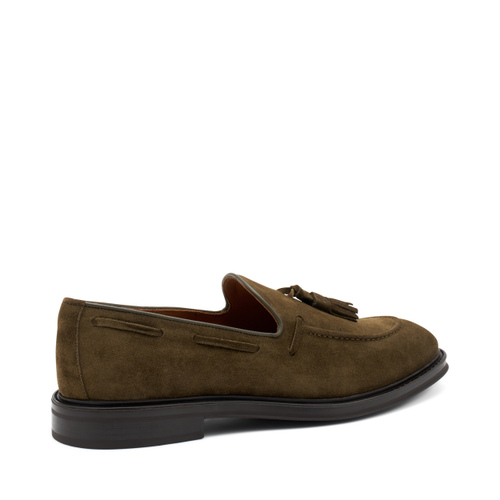 Suede loafers with tassel detail - Frau Shoes | Official Online Shop