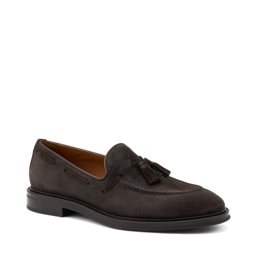 Suede loafers with tassel detail - Frau Shoes | Official Online Shop